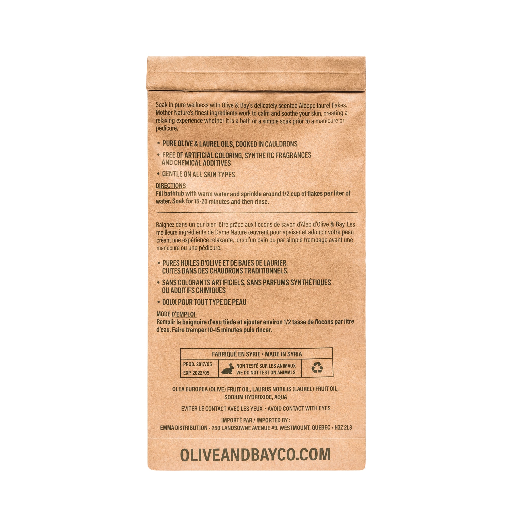 Olive Oil and Laurel Flakes - 200g – Olive & Bay